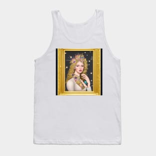 Surrealist Expression Peacock Blond Tank Top